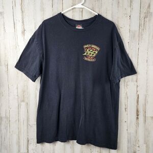 Harley Davidson Graphic Tee Shirt Black Size XL